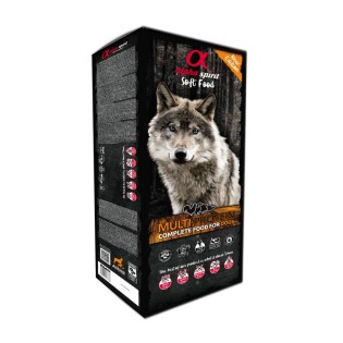 ALPHA SPIRIT MULTIPROTEIN drėgnas multi pašaras šunims 9kg