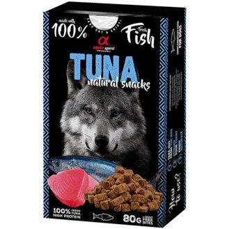 ALPHA SPIRIT NATURAL DOG skanėstai šunims su tunu 80g (6)