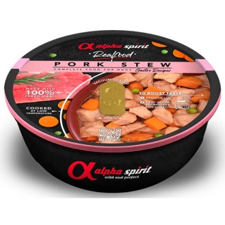 ALPHA SPIRIT Realfood troškinys su kiauliena 280g (9)