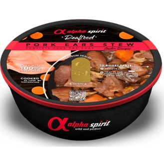 ALPHA SPIRIT Realfood troškinys su kiaulių ausimis 280g (9)