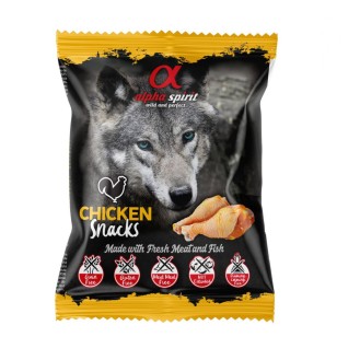 ALPHA SPIRIT SNACKS DOG skanėstai šunims su vištiena 50g