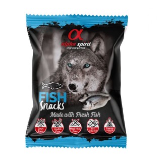 ALPHA SPIRIT SNACKS DOG skanėstai šunims su žuvimi 50g