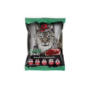 ALPHA SPIRIT SNACKS CAT skanukai katėms su antiena 50g