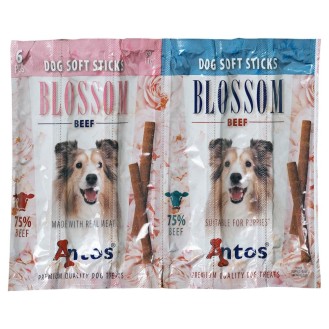 ANTOS Dog Soft Sticks skanėstai su jautiena 6vnt (22) (geriausias iki 2024.05.21)