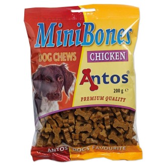 ANTOS Mini Bones Chicken maži kauliukai su vištiena 200g (25)