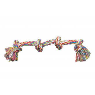 PET NOVA virvė su keturiais mazgais 55cm