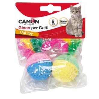 CAMON katėm minkšti kamuoliukai su plunksnomis 6cm CAMON katėm minkšti kamuoliukai su plunksnomis 6cm