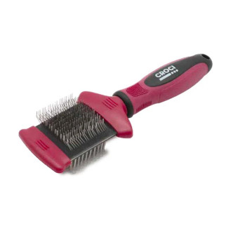 CROCI Beauty dvipusis lankstus šepetys M