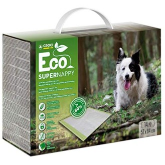 CROCI Super Nappy Eco ekologiški paklotai  84x57cm 14vnt (6)
