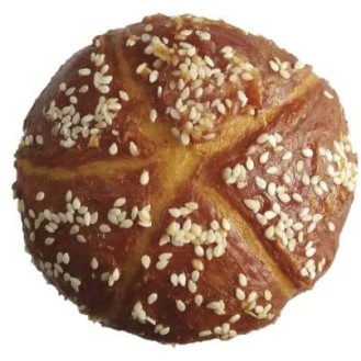 BAKERY BREAD ROLL duonelė su vištiena 100g (16)