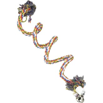 CROCI Bird Spiral-rope paukščių žaislas virvė L