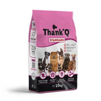 THANK'Q Standart pašaras šunims su ėriena 10kg