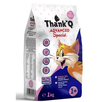 THANK'Q Advanced pašaras katėms su žuvimi 1kg