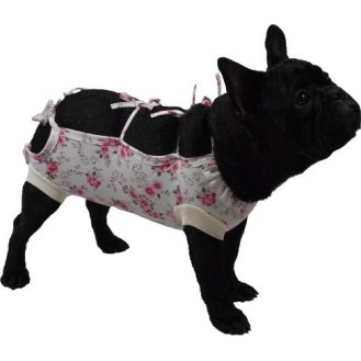 GF Pooperaciniai marškinėliai (gėlėti) L 44cm