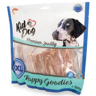 KIDDOG Stripes lašišos juostelės 500g (20)