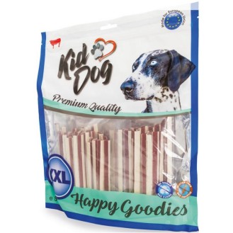 KIDDOG Sandwich jautienos ir menkės juostelės 500g (20)