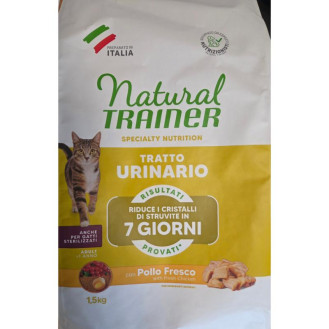 NATURAL TRAINER CAT URINARY CHICKEN su vištiena 1.5kg (6)