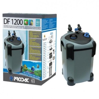 PRODAC Išorinis filtras DF-1200, 350-500L akvariumui. Su UV