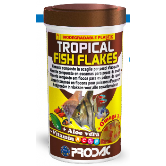 PRODAC TROPICAL FISH FLAKES dribsniai tropinėms žuvims 100ml 20g