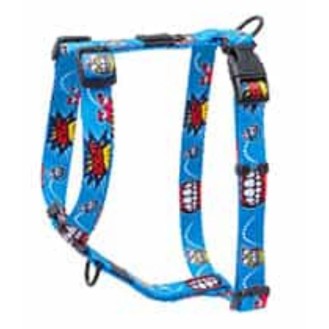 ROGZ Fusion Classic mėlynos petnešos 23-37cm S