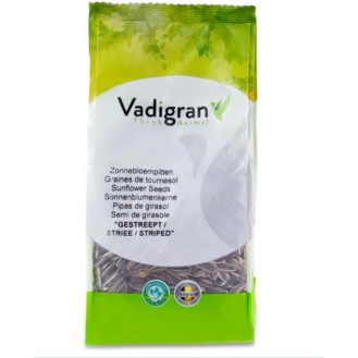 VADIGRAN lauko paukščiams dryžuotos saulėgrąžos 500g