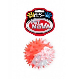 PETNOVA žaislas spygliuotas guminis kamuolys 5.5cm (plūduriuoja) 2vnt
