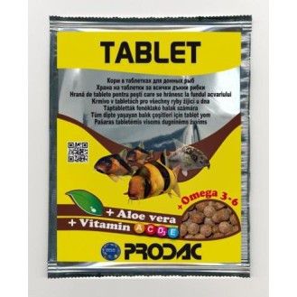 PRODAC TABLET tabletės dugninėms žuvims 12g (24)