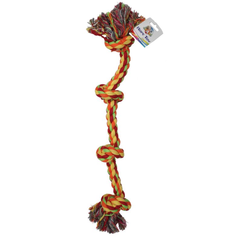 CROCI Virvelinis žaislas su keturiais mazgais 63.5cm