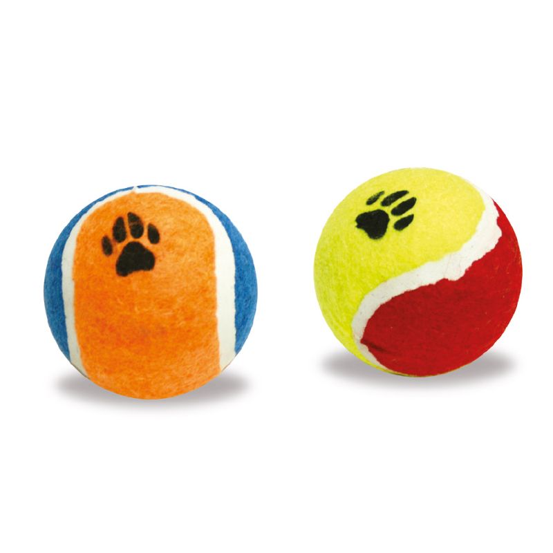 CROCI Tennis Ball teniso kamuoliukas šunims 6.5cm 2vnt