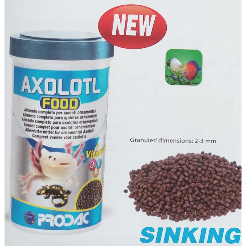 PRODAC Axolotl Food Aksolotlių pašaras 250ml 150g