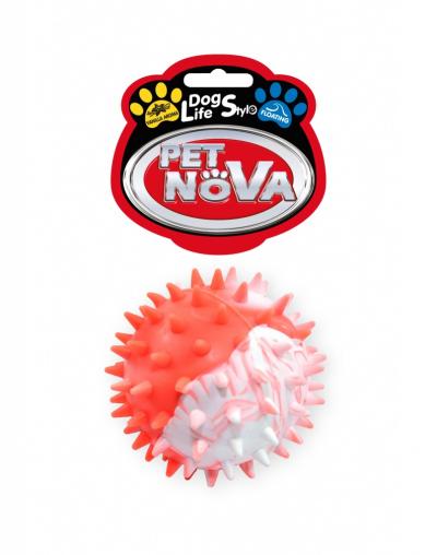 PETNOVA žaislas spygliuotas guminis kamuolys 5.5cm (plūduriuoja)