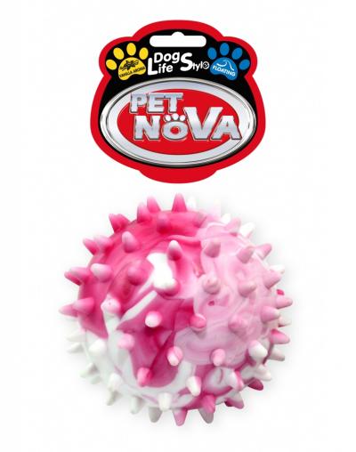 PETNOVA žaislas spygliuotas guminis kamuolys 6.5cm (plūduriuoja)